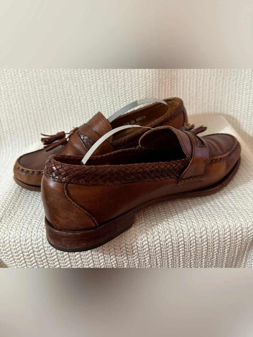 Allen Edmonds Brown Leather Derby Dress Shoe Men’s Size 93E